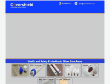 Tablet Screenshot of covershield.co.uk